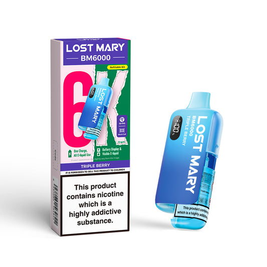 TRIPLE BERRY - LOST MARY BM6000 KIT