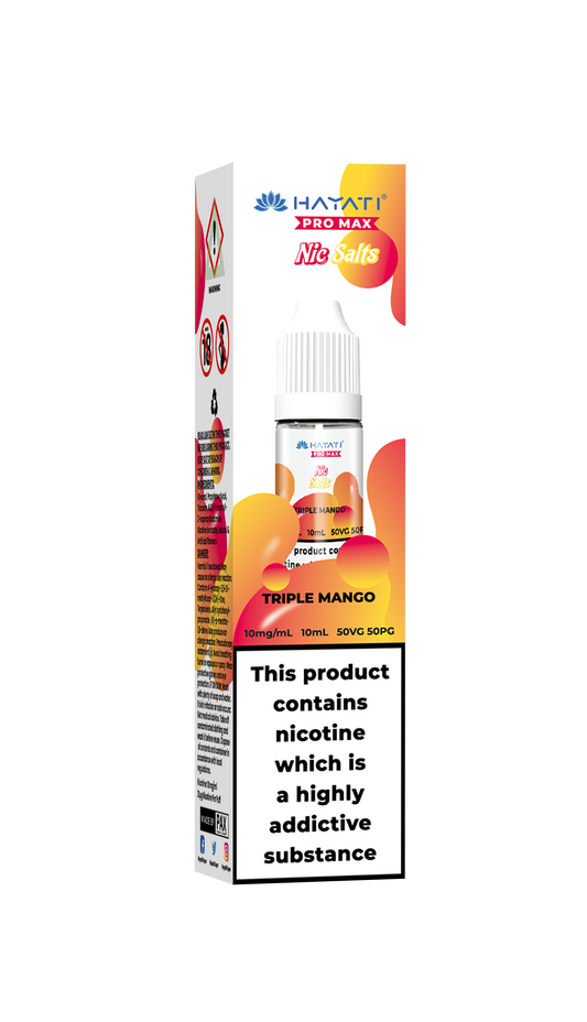 TRIPLE MANGO - HAYATI NIC SALTS 10 MG