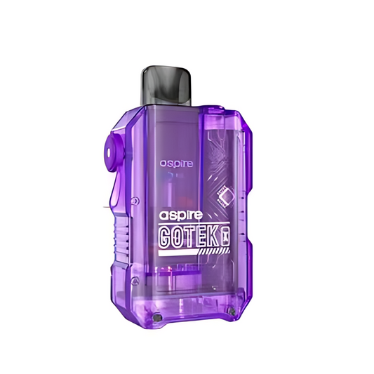 Aspire GoTek X Vape Pod Kit - Translucent Violet / ASPIRE