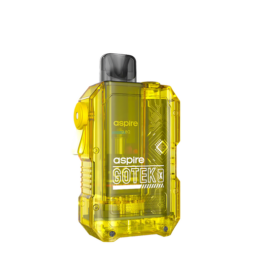 Aspire GoTek X Vape Pod Kit - Translucent Yellow / ASPIRE