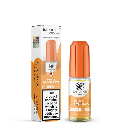 WHITE PEACH RAZZ - BAR JUICE 10MG