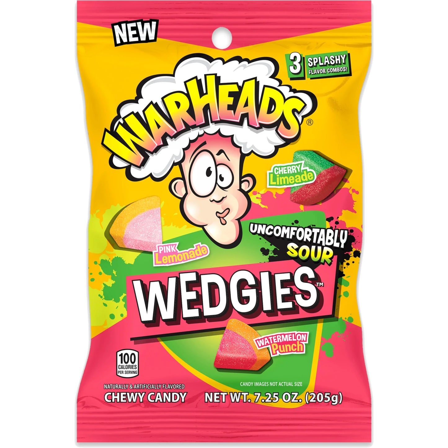 WARHEADS WEDGIES CHEWY CANDY