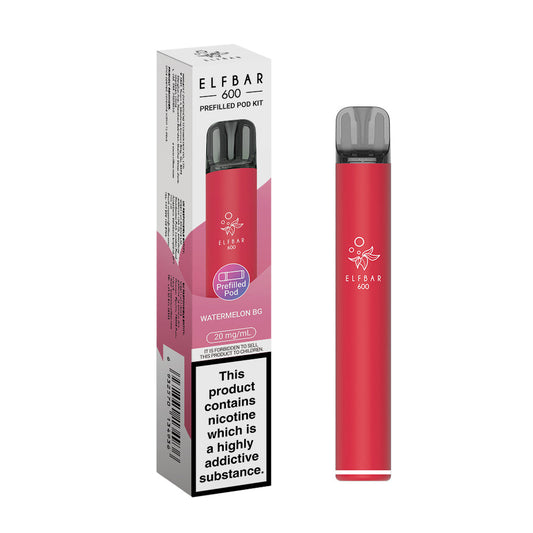 WATERMELON BG - ELF BAR 600 PREFILLED POD KIT