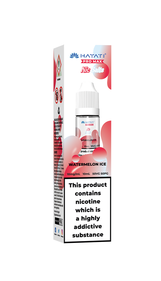 WATERMELON ICE - HAYATI NIC SALTS 10 MG