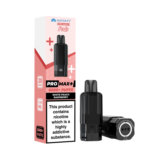 WHITE PEACH RASPBERRY - PRO MAX + PODS