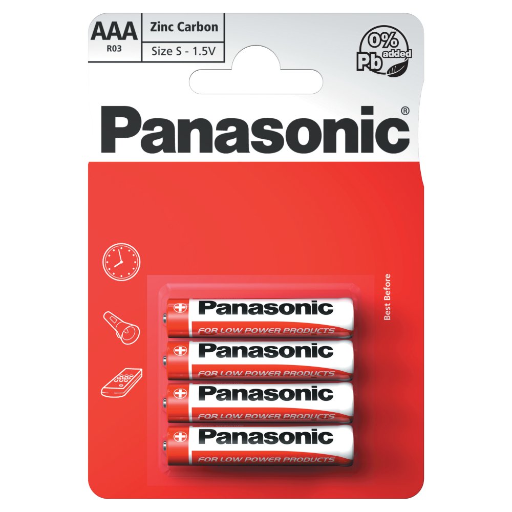 PANASONIC AAA 4PK